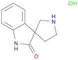 Spiro[indoline-3,3'-pyrrolidin]-2-one hydrochloride