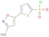 5-(3-methyl-5-isoxazolyl)-2-thiophenesulfonyl chloride