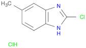 2-chloro-5-methyl-1H-benzimidazole hydrochloride