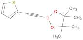 4,4,5,5-tetramethyl-2-(2-thienylethynyl)-1,3,2-dioxaborolane