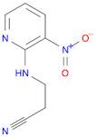 3-[(3-nitro-2-pyridinyl)amino]propanenitrile