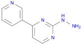 2-Hydrazinyl-4-(pyridin-3-yl)pyrimidine