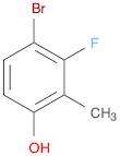 4-bromo-3-fluoro-2-methylphenol