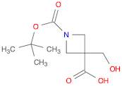 1-(tert-butoxycarbonyl)-3-(hydroxymethyl)-3-azetidinecarboxylic acid