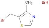 5-(bromomethyl)-4-methyl-1,3-thiazole hydrobromide