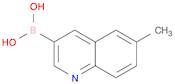 (6-methyl-3-quinolinyl)boronic acid