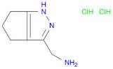 (1,4,5,6-tetrahydrocyclopenta[c]pyrazol-3-ylmethyl)amine dihydrochloride