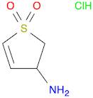 (1,1-dioxido-2,3-dihydro-3-thienyl)amine hydrochloride