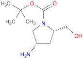 tert-butyl (2S,4S)-4-amino-2-(hydroxymethyl)-1-pyrrolidinecarboxylate