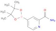 4-(4,4,5,5-tetramethyl-1,3,2-dioxaborolan-2-yl)-2-pyridinecarboxamide