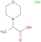 2-(4-Morpholinyl)propanoic acid hydrochloride