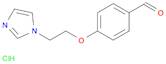 4-[2-(1H-imidazol-1-yl)ethoxy]benzaldehyde hydrochloride