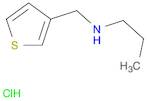 N-(Thiophen-3-ylmethyl)propan-1-amine hydrochloride