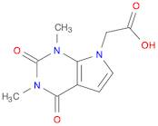 2-{1,3-Dimethyl-2,4-dioxo-1H,2H,3H,4H,7H-pyrrolo[2,3-d]pyrimidin-7-yl}acetic acid