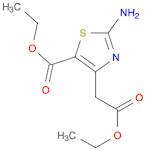 ethyl 2-amino-4-(2-ethoxy-2-oxoethyl)-1,3-thiazole-5-carboxylate