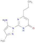 2-(5-amino-3-methyl-1H-pyrazol-1-yl)-6-propylpyrimidin-4(3H)-one