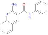 2-AMINO-N-3'-PHENYL-3-QUINOLINECARBOXAMIDE