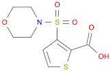 3-(Morpholine-4-sulfonyl)thiophene-2-carboxylic Acid