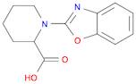 1-(1,3-benzoxazol-2-yl)piperidine-2-carboxylic acid