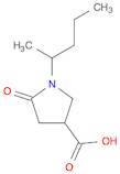 5-oxo-1-(Pentan-2-yl)pyrrolidine-3-carboxylic acid