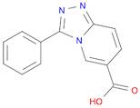 3-Phenyl-[1,2,4]triazolo[4,3-a]pyridine-6-carboxylic acid