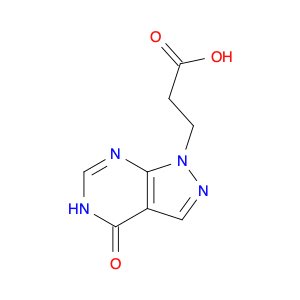 3-(4-Oxo-4,5-dihydro-1H-pyrazolo[3,4-d]pyrimidin-1-yl)propanoic acid