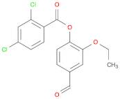 2-Ethoxy-4-formylphenyl 2,4-dichlorobenzoate