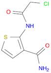 2-[(chloroacetyl)amino]thiophene-3-carboxamide