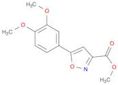 methyl 5-(3,4-dimethoxyphenyl)isoxazole-3-carboxylate