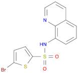 5-Bromo-N-quinolin-8-ylthiophene-2-sulfonamide