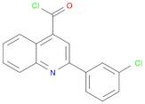 2-(3-Chlorophenyl)quinoline-4-carbonyl Chloride