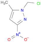 1-(chloromethyl)-5-methyl-3-nitro-1H-pyrazole