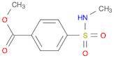 methyl 4-[(methylamino)sulfonyl]benzoate