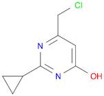 6-(Chloromethyl)-2-cyclopropylpyrimidin-4(1H)-one