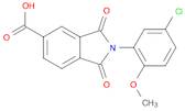 2-(5-Chloro-2-methoxyphenyl)-1,3-dioxoisoindoline-5-carboxylic acid