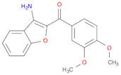 (3-Aminobenzofuran-2-yl)(3,4-dimethoxyphenyl)methanone