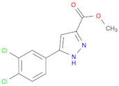 Methyl 5-(3,4-dichlorophenyl)-1H-pyrazole-3-carboxylate