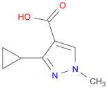 3-Cyclopropyl-1-methyl-1H-pyrazole-4-carboxylic acid