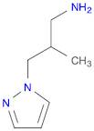 2-Methyl-3-(1H-pyrazol-1-yl)propan-1-amine