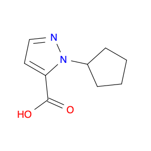 1-Cyclopentyl-1H-pyrazole-5-carboxylic acid