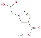 2-(4-(Methoxycarbonyl)-1H-pyrazol-1-yl)acetic acid