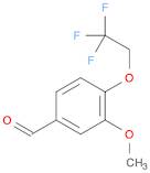 3-methoxy-4-(2,2,2-trifluoroethoxy)benzaldehyde