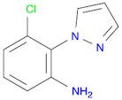 3-Chloro-2-(1H-pyrazol-1-yl)aniline