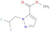 methyl 1-(2,2-difluoroethyl)-1H-pyrazole-5-carboxylate