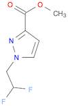 methyl 1-(2,2-difluoroethyl)-1H-pyrazole-3-carboxylate