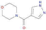 4-(1H-pyrazol-4-ylcarbonyl)morpholine