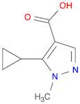 5-Cyclopropyl-1-methyl-1H-pyrazole-4-carboxylic Acid