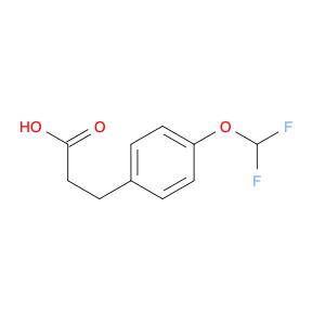 3-[4-(Difluoromethoxy)phenyl]propionic acid