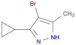 1H-Pyrazole, 4-bromo-3-cyclopropyl-5-methyl-