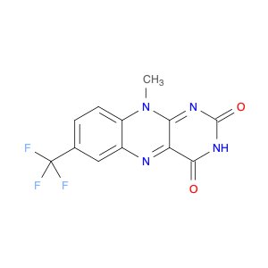 10-methyl-7-(trifluoromethyl)benzo[g]pteridine-2,4(3H,10H)-dione